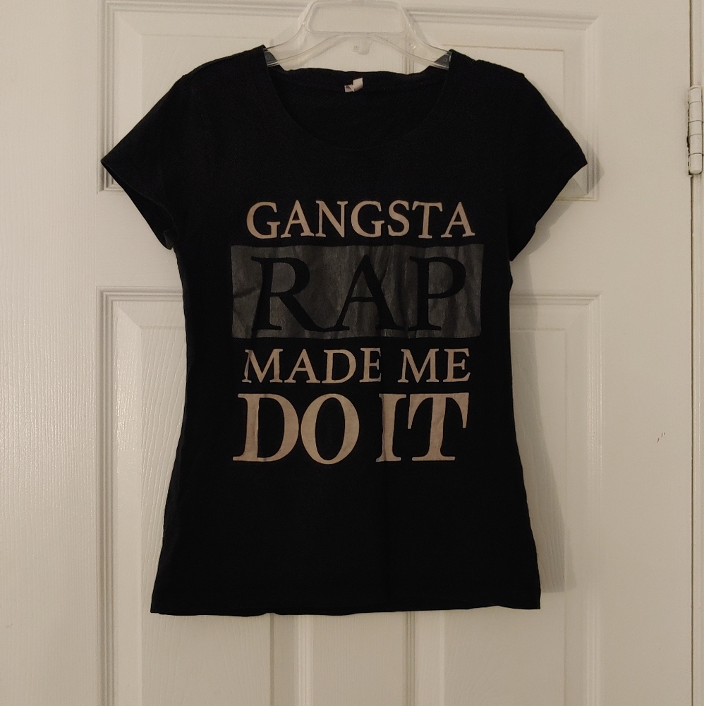Quoted Black tee